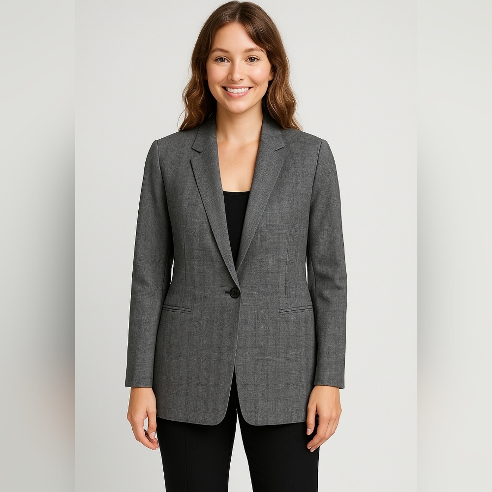 Reitmans Charcoal Gray Blazer